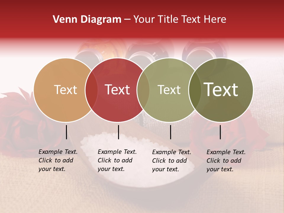 Badetuch Therapie Lavendel PowerPoint Template