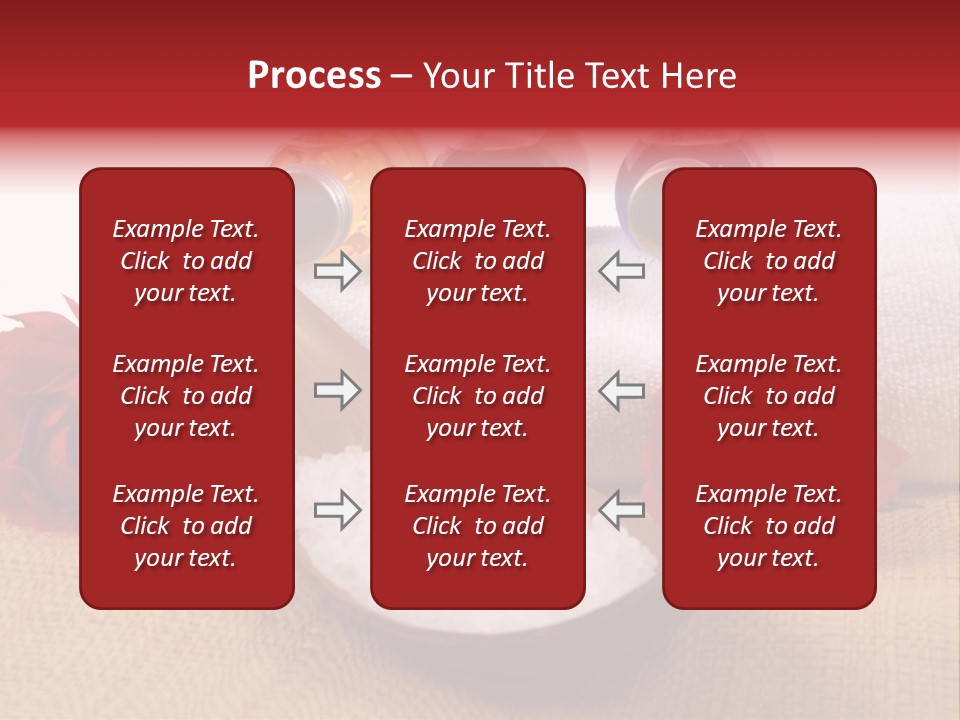 Badetuch Therapie Lavendel PowerPoint Template