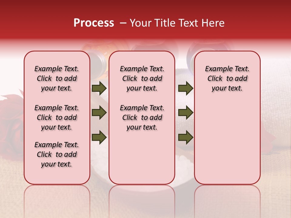 Badetuch Therapie Lavendel PowerPoint Template