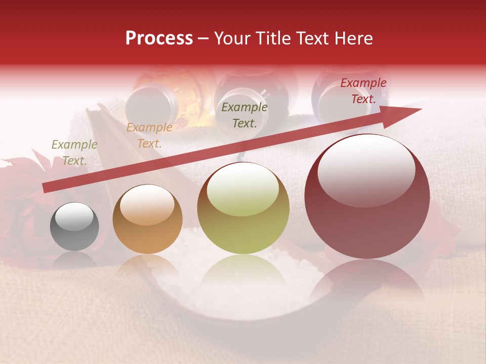 Badetuch Therapie Lavendel PowerPoint Template