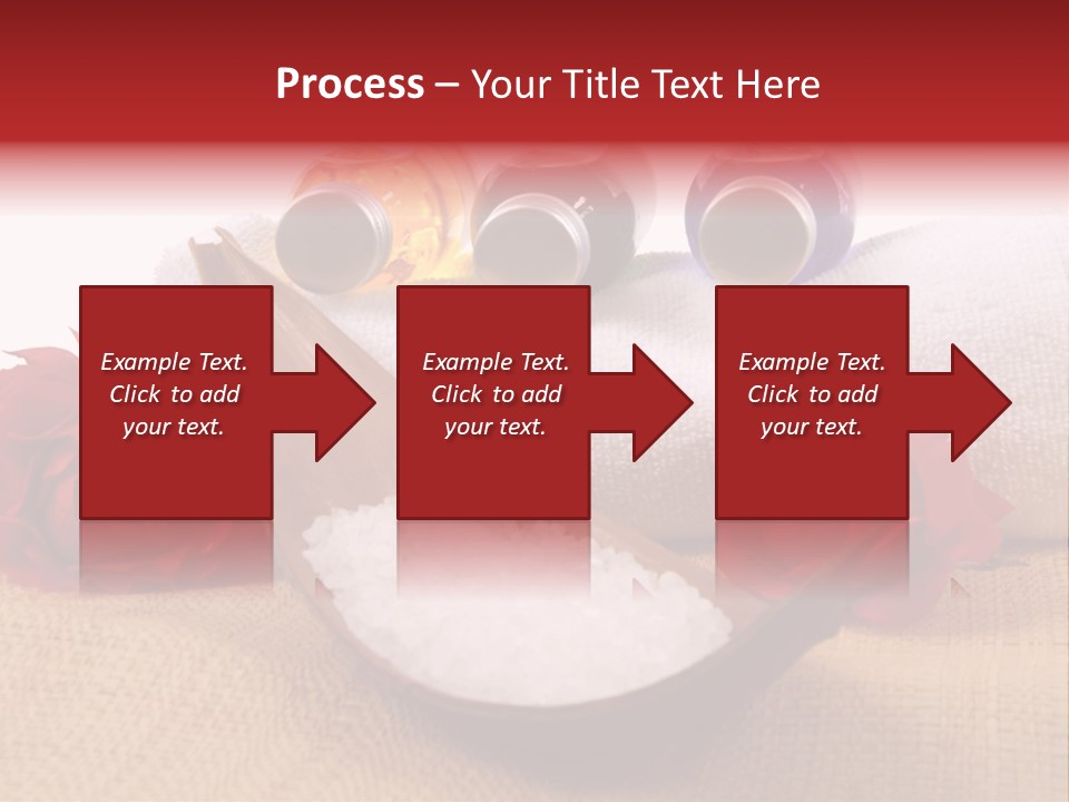 Badetuch Therapie Lavendel PowerPoint Template