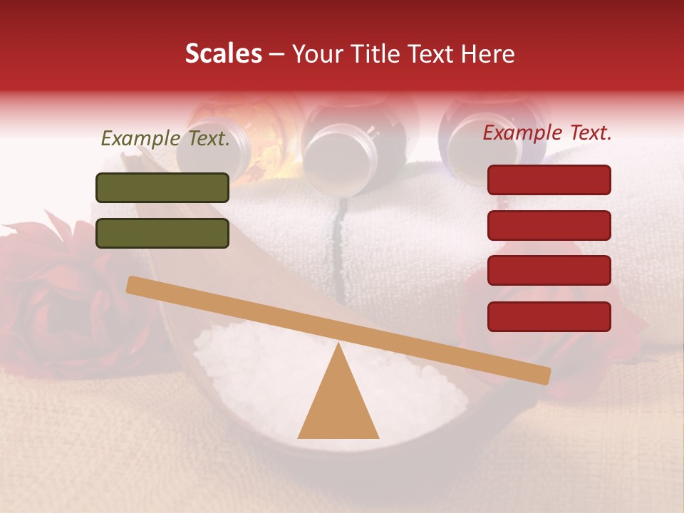 Badetuch Therapie Lavendel PowerPoint Template