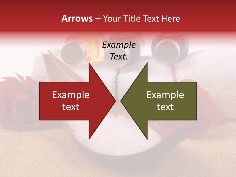 Badetuch Therapie Lavendel PowerPoint Template