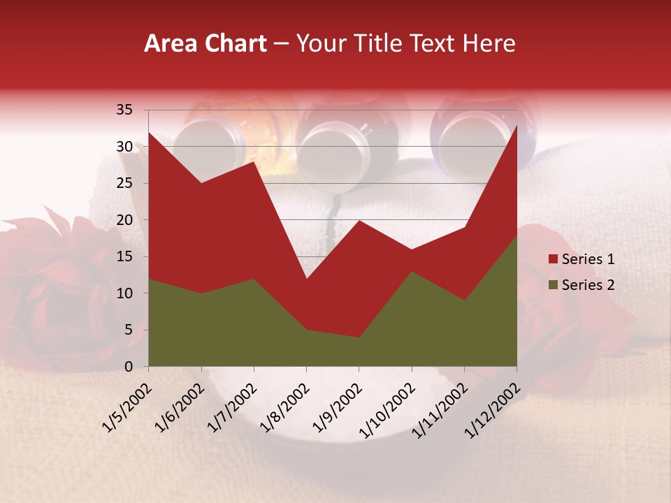 Badetuch Therapie Lavendel PowerPoint Template