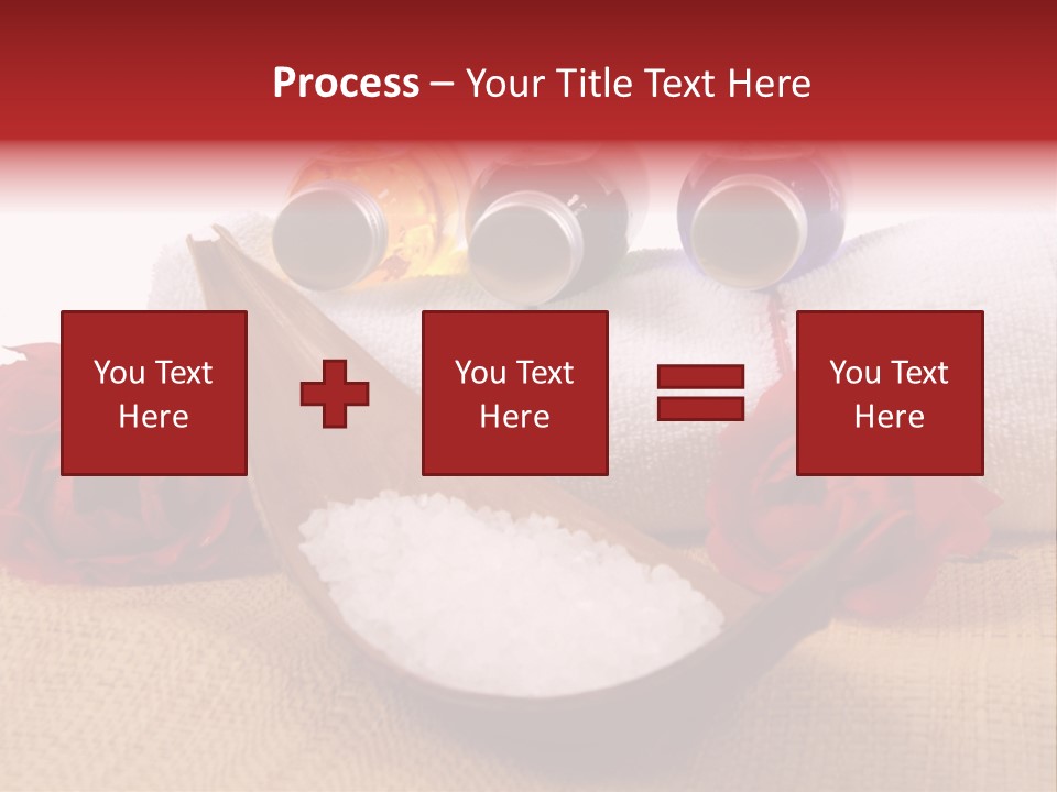 Badetuch Therapie Lavendel PowerPoint Template