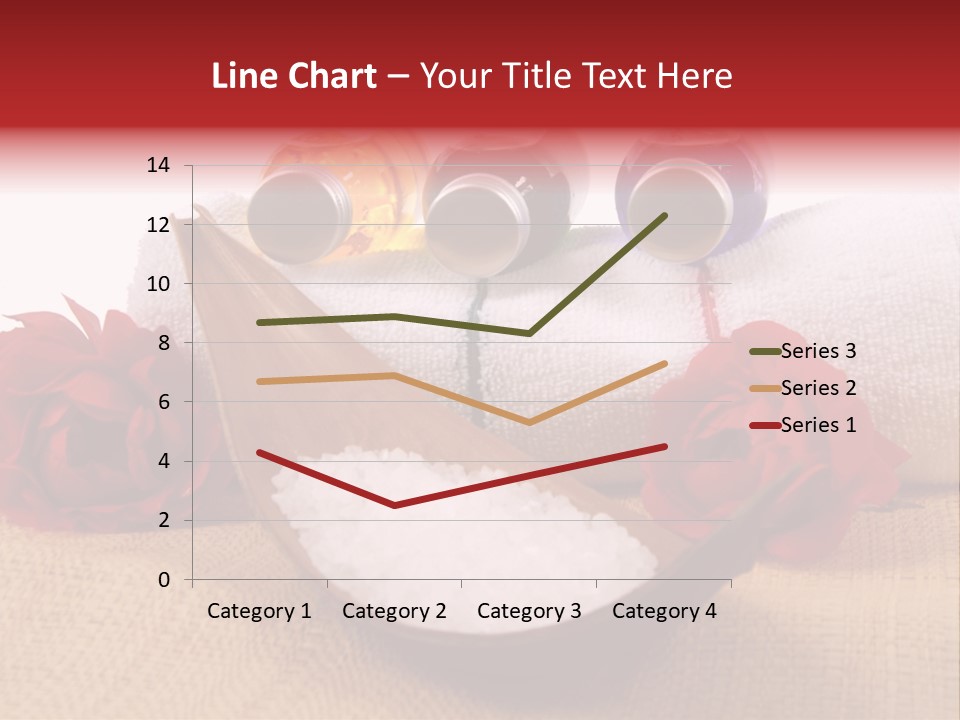 Badetuch Therapie Lavendel PowerPoint Template