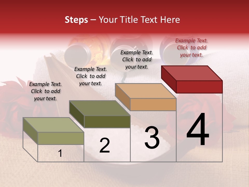 Badetuch Therapie Lavendel PowerPoint Template