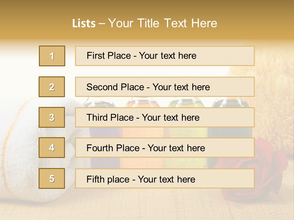 Schwam Vital Resort PowerPoint Template