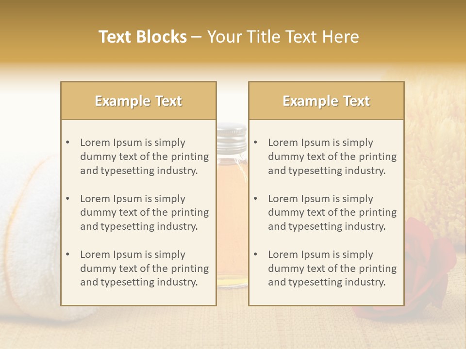 Schwam Vital Resort PowerPoint Template