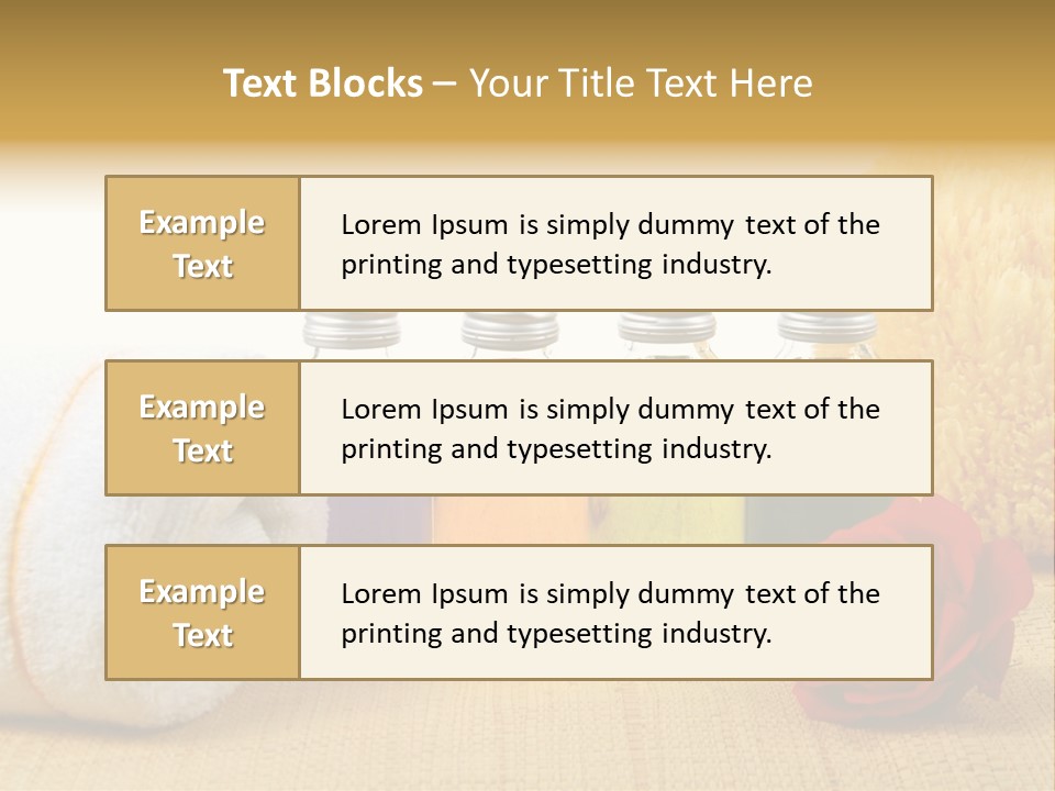 Schwam Vital Resort PowerPoint Template