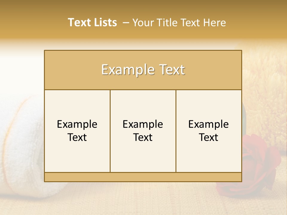 Schwam Vital Resort PowerPoint Template