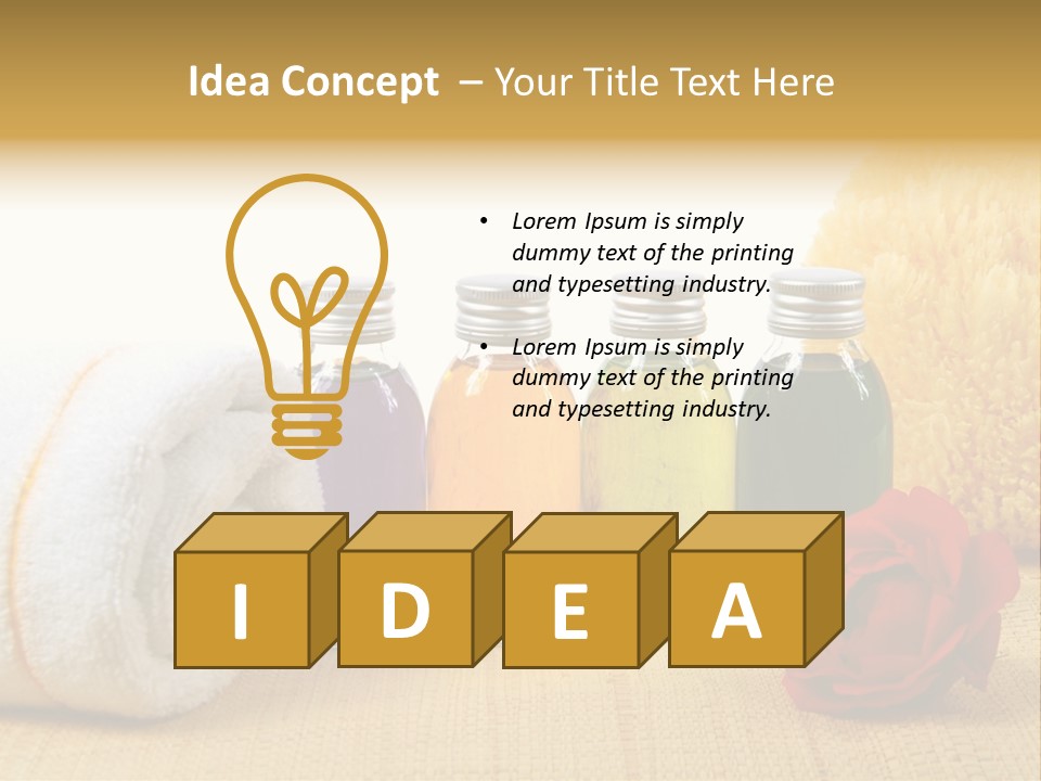 Schwam Vital Resort PowerPoint Template