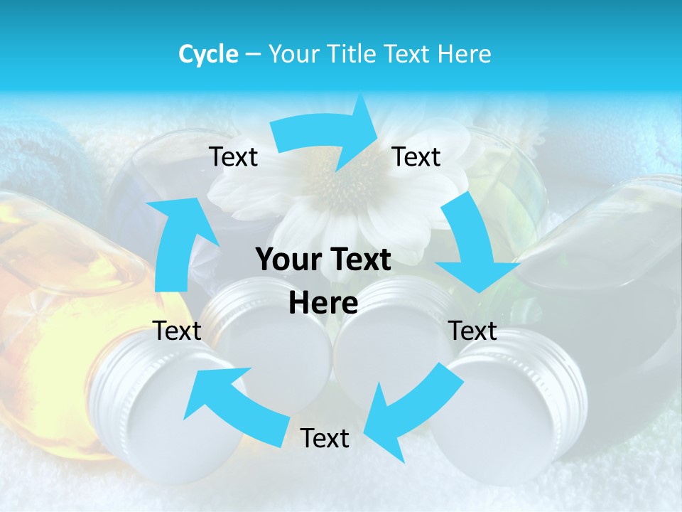 Bath Bad Blume PowerPoint Template