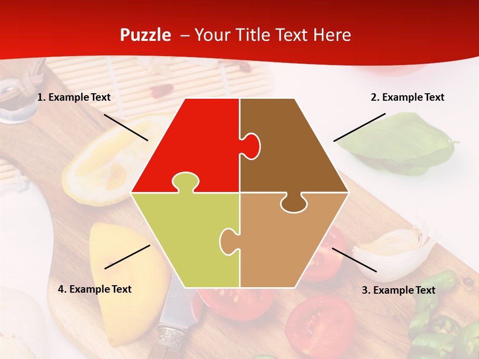 Knife Wooden Domestic PowerPoint Template