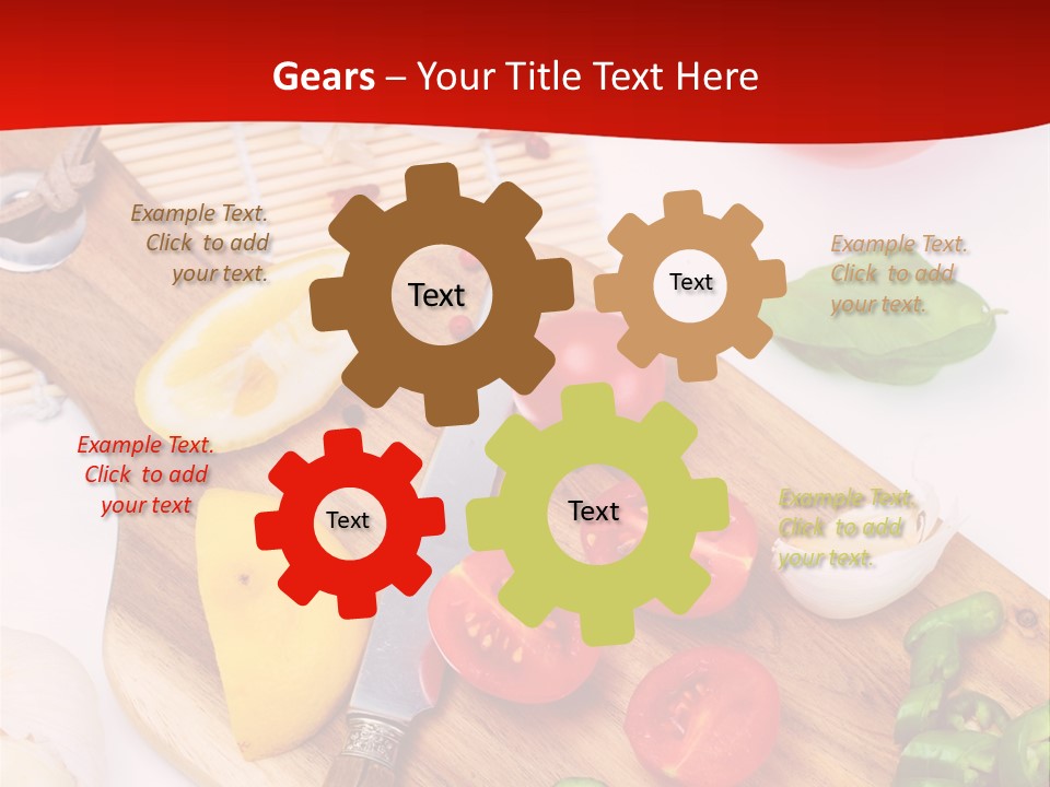 Knife Wooden Domestic PowerPoint Template