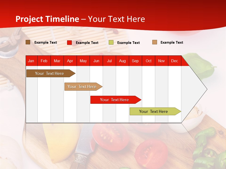 Knife Wooden Domestic PowerPoint Template