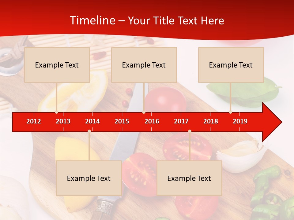 Knife Wooden Domestic PowerPoint Template