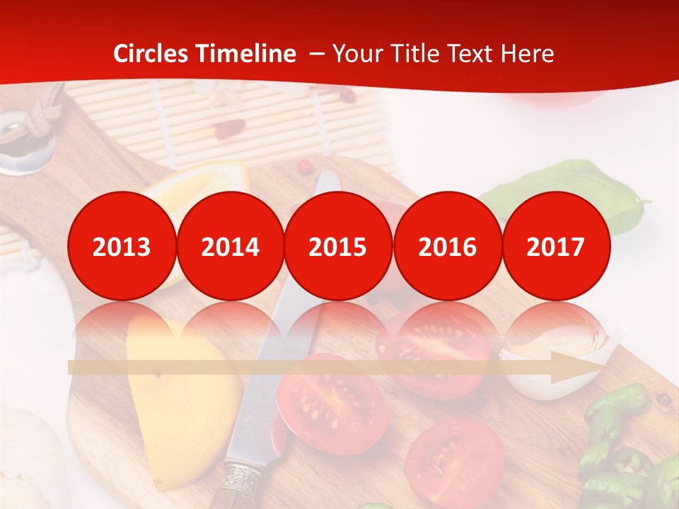 Knife Wooden Domestic PowerPoint Template