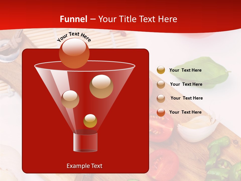 Knife Wooden Domestic PowerPoint Template