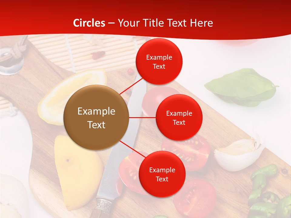 Knife Wooden Domestic PowerPoint Template