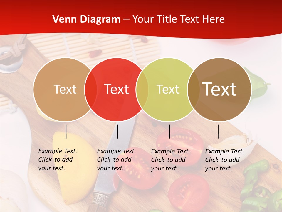 Knife Wooden Domestic PowerPoint Template