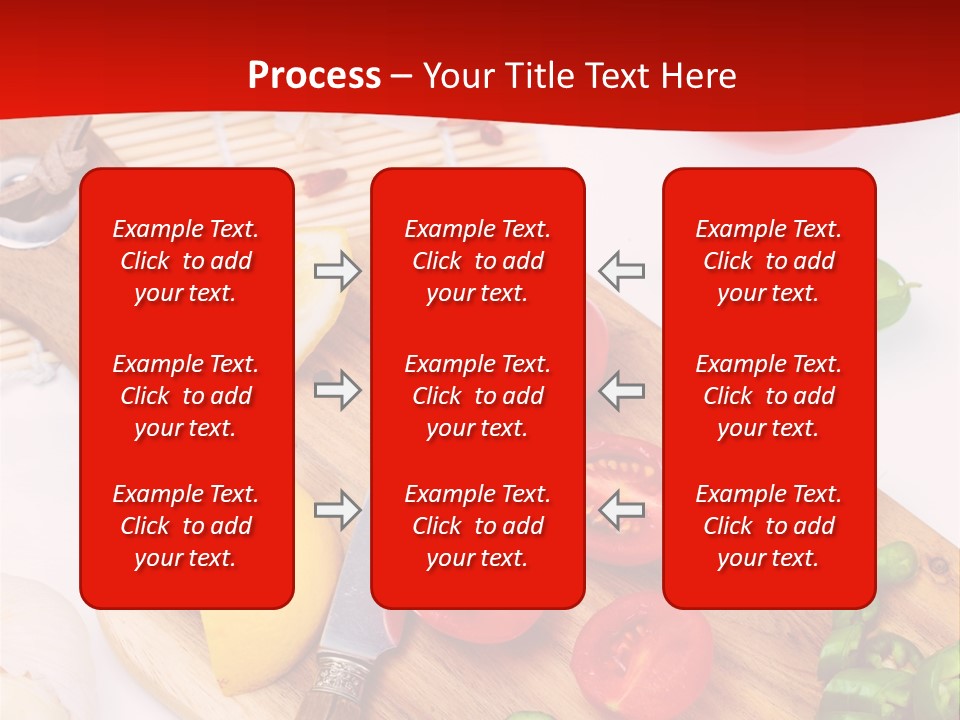 Knife Wooden Domestic PowerPoint Template