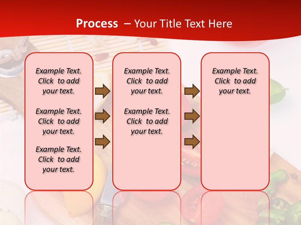 Knife Wooden Domestic PowerPoint Template