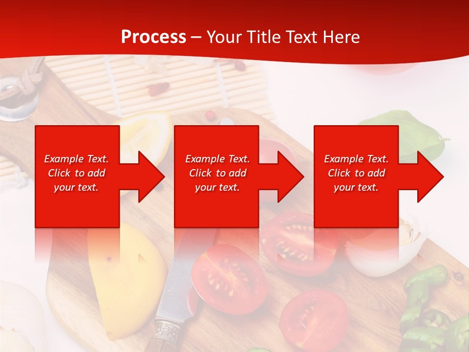 Knife Wooden Domestic PowerPoint Template