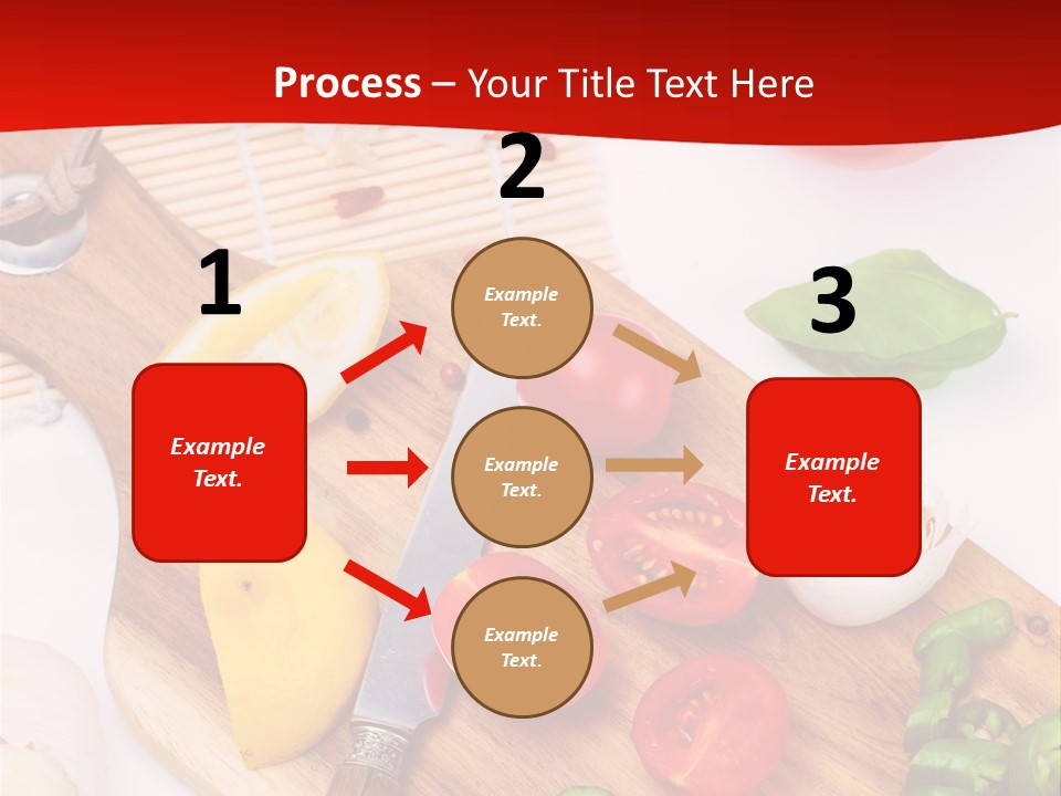 Knife Wooden Domestic PowerPoint Template