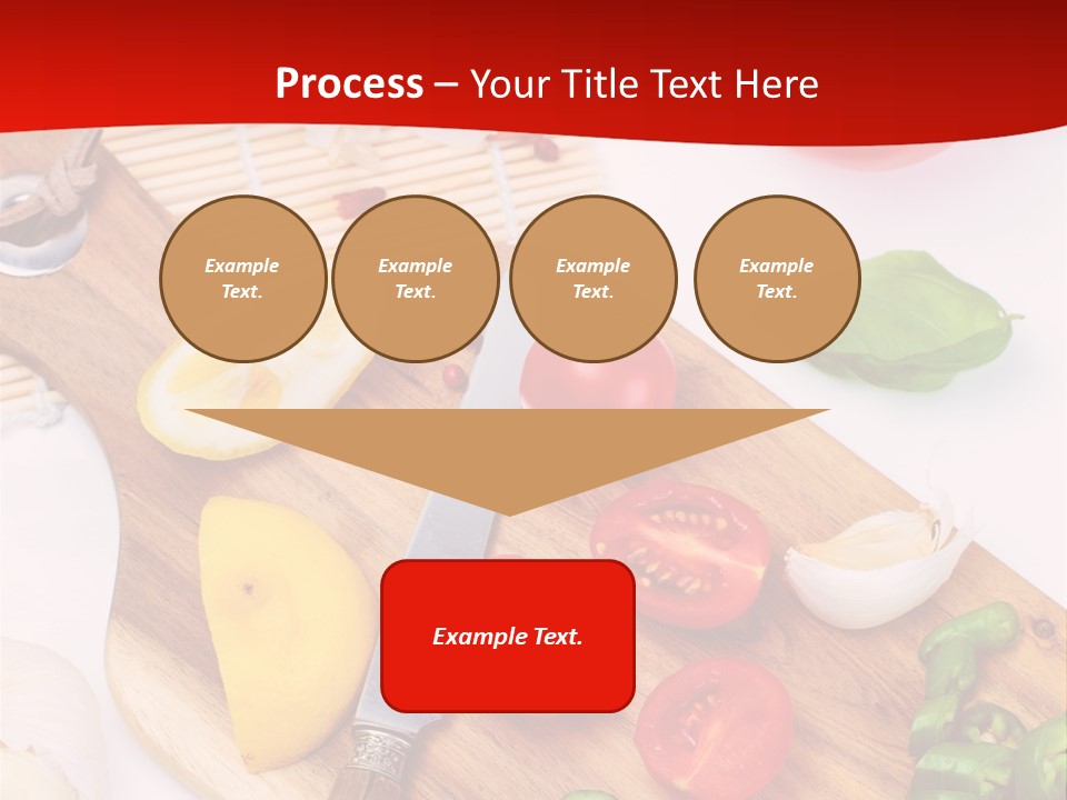 Knife Wooden Domestic PowerPoint Template