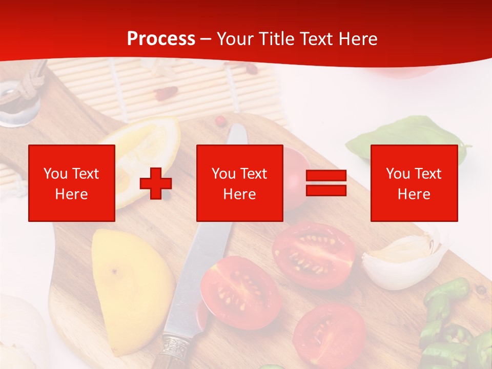 Knife Wooden Domestic PowerPoint Template