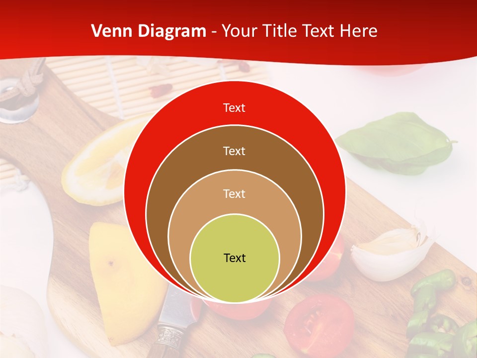 Knife Wooden Domestic PowerPoint Template