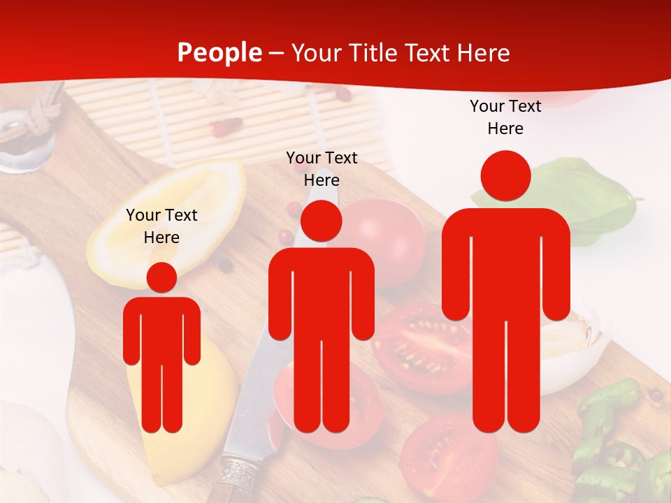 Knife Wooden Domestic PowerPoint Template