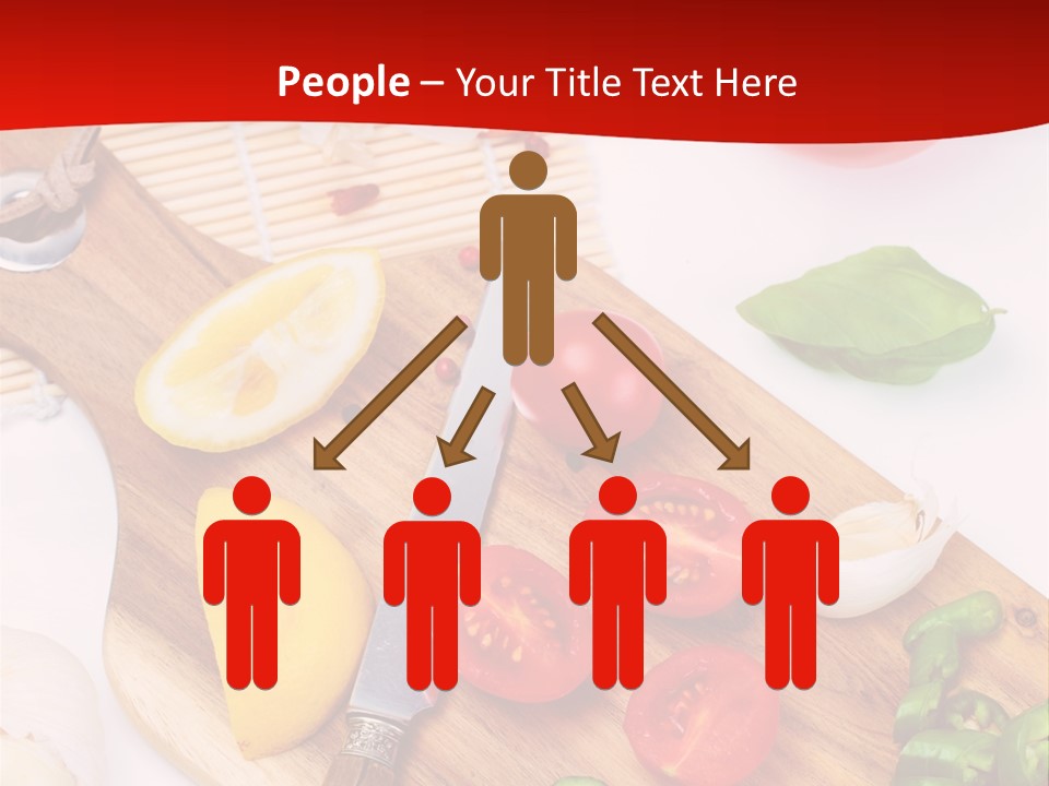 Knife Wooden Domestic PowerPoint Template