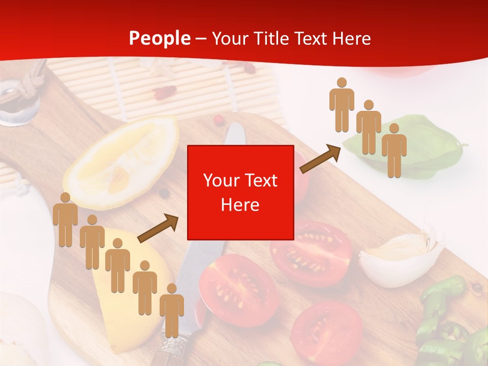 Knife Wooden Domestic PowerPoint Template