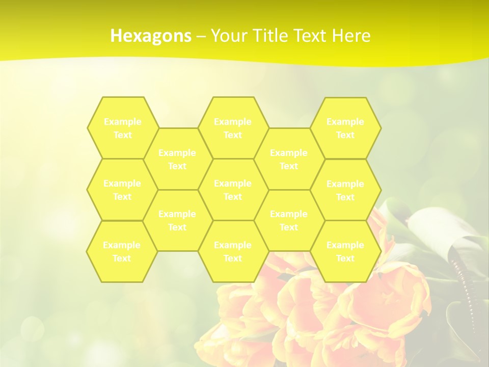 Feiertage Liebe Strau PowerPoint Template