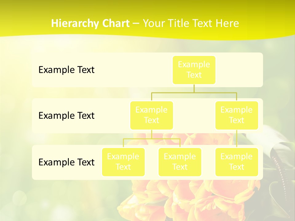 Feiertage Liebe Strau PowerPoint Template