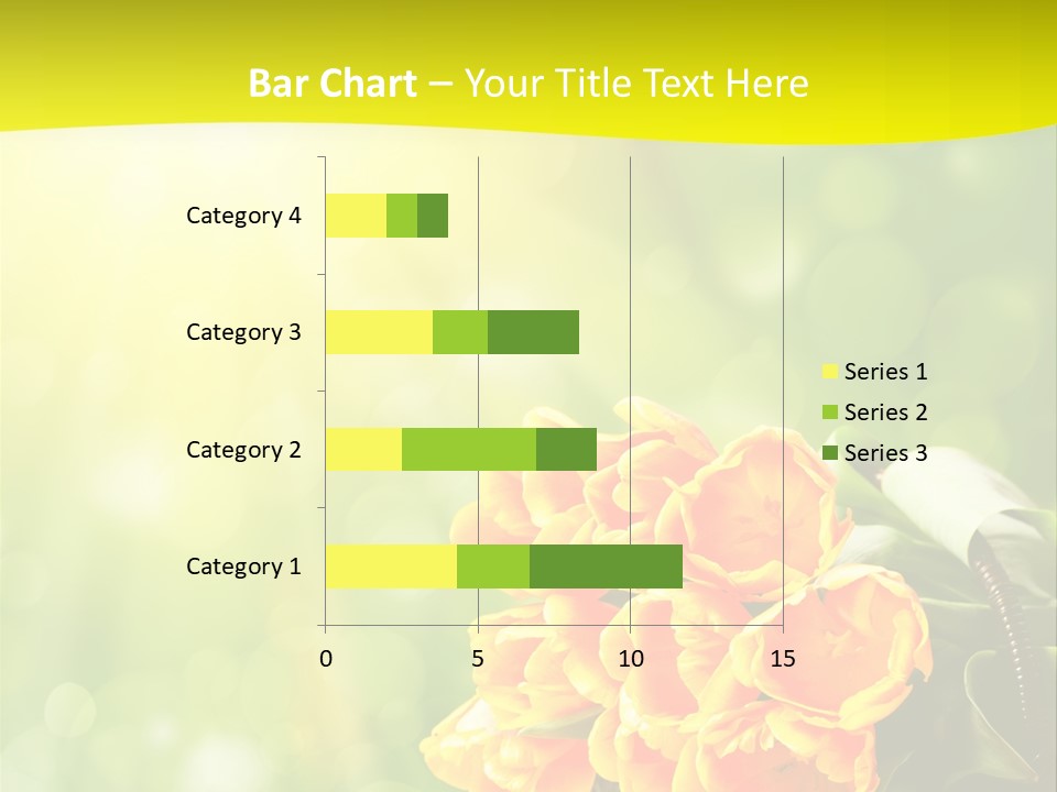 Feiertage Liebe Strau PowerPoint Template
