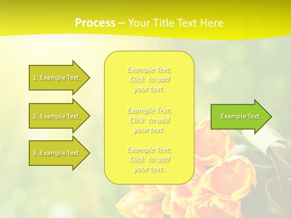 Feiertage Liebe Strau PowerPoint Template