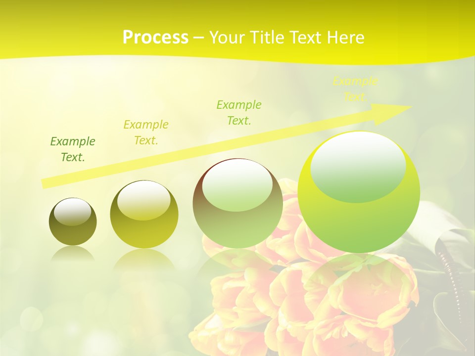 Feiertage Liebe Strau PowerPoint Template