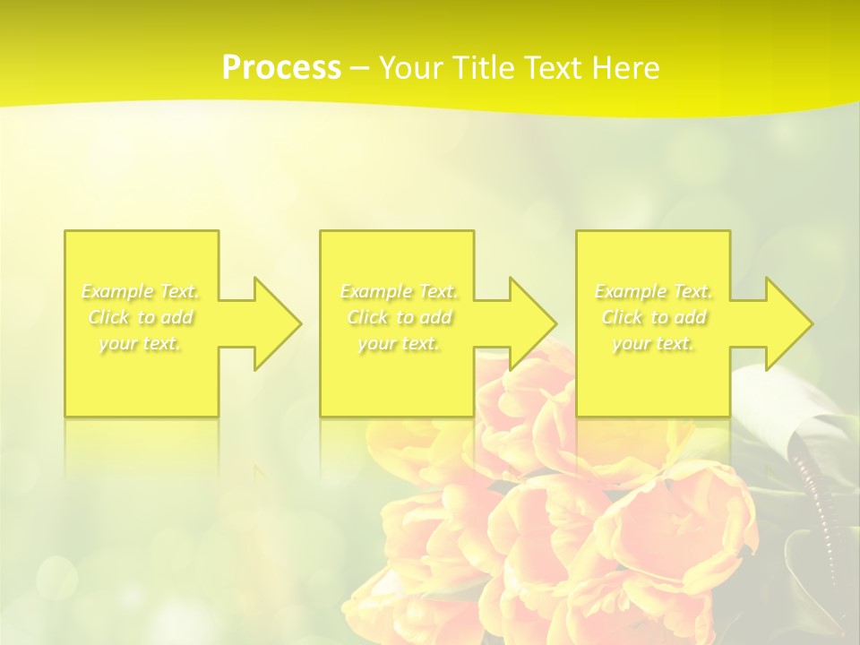 Feiertage Liebe Strau PowerPoint Template