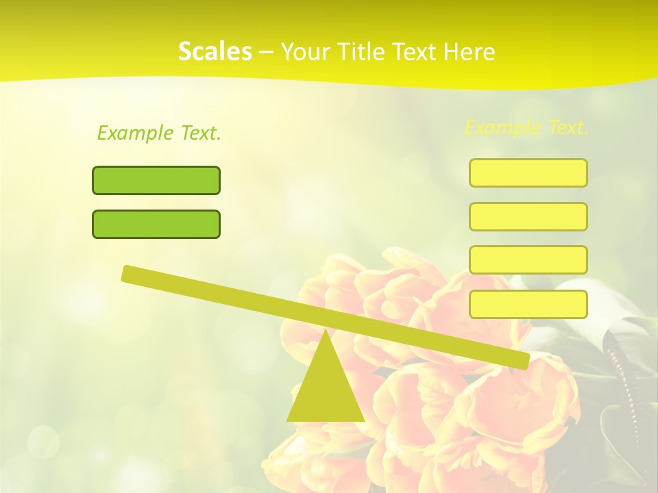 Feiertage Liebe Strau PowerPoint Template