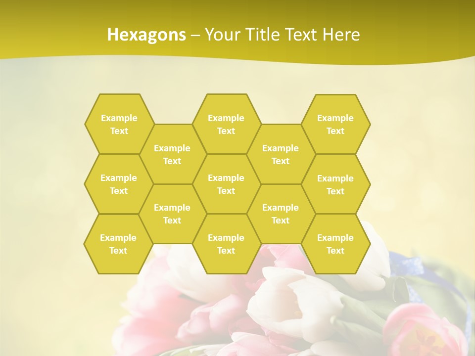 Tulpe April Dekorativ PowerPoint Template