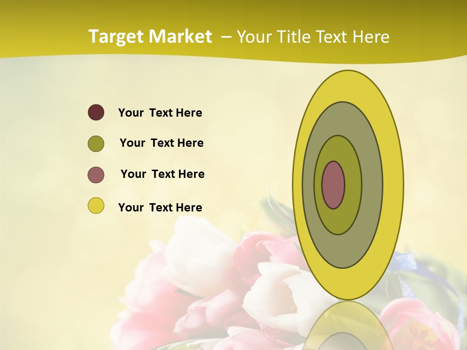 Tulpe April Dekorativ PowerPoint Template