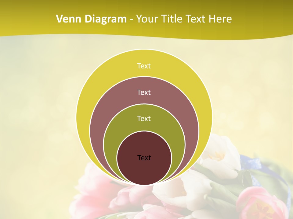 Tulpe April Dekorativ PowerPoint Template