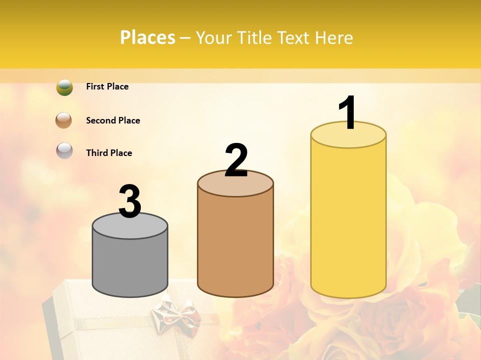 Rose Strau Floral PowerPoint Template