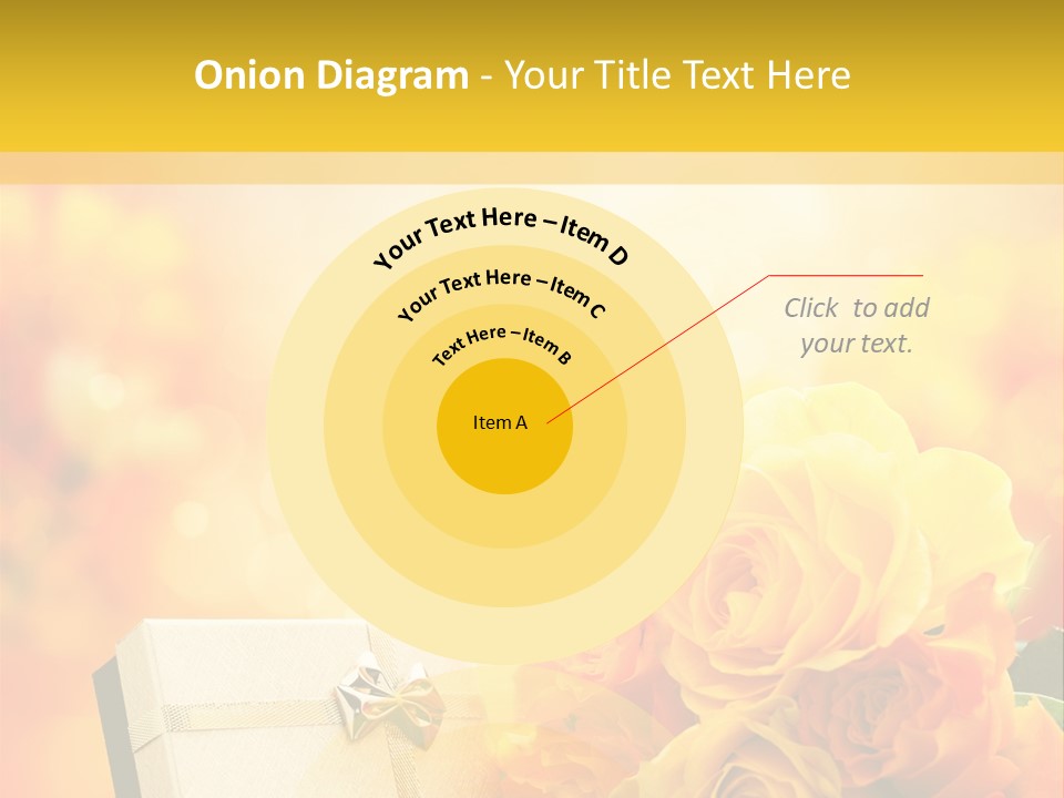 Rose Strau Floral PowerPoint Template