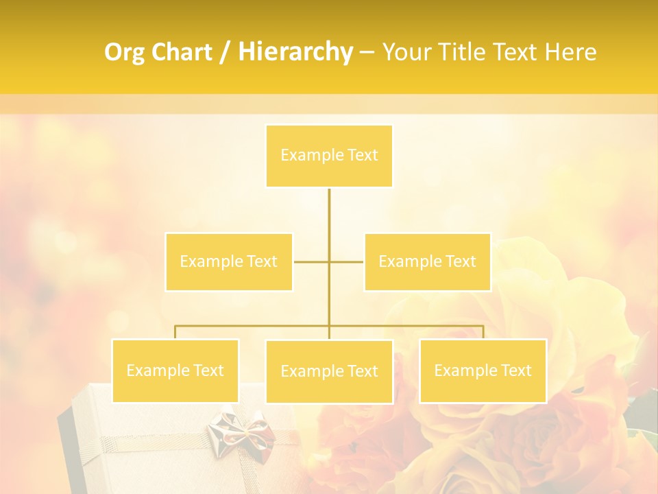 Rose Strau Floral PowerPoint Template