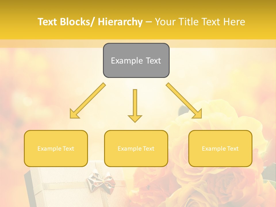 Rose Strau Floral PowerPoint Template