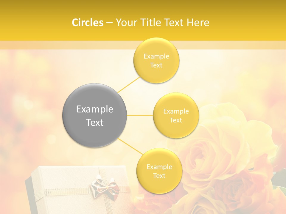 Rose Strau Floral PowerPoint Template